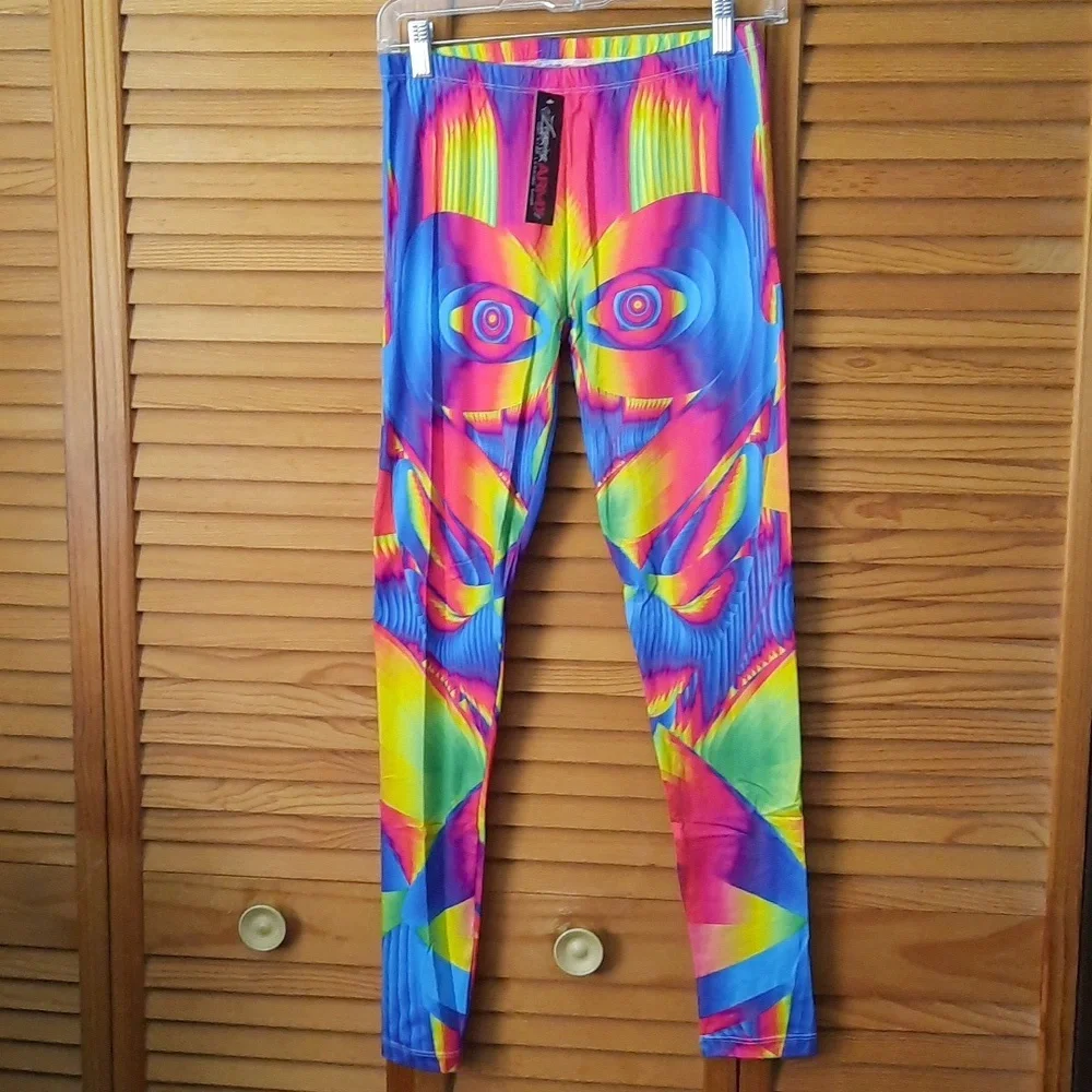 Legging Army NWT Sublimation Series Hypnotize Me Leggings One Size 3-9